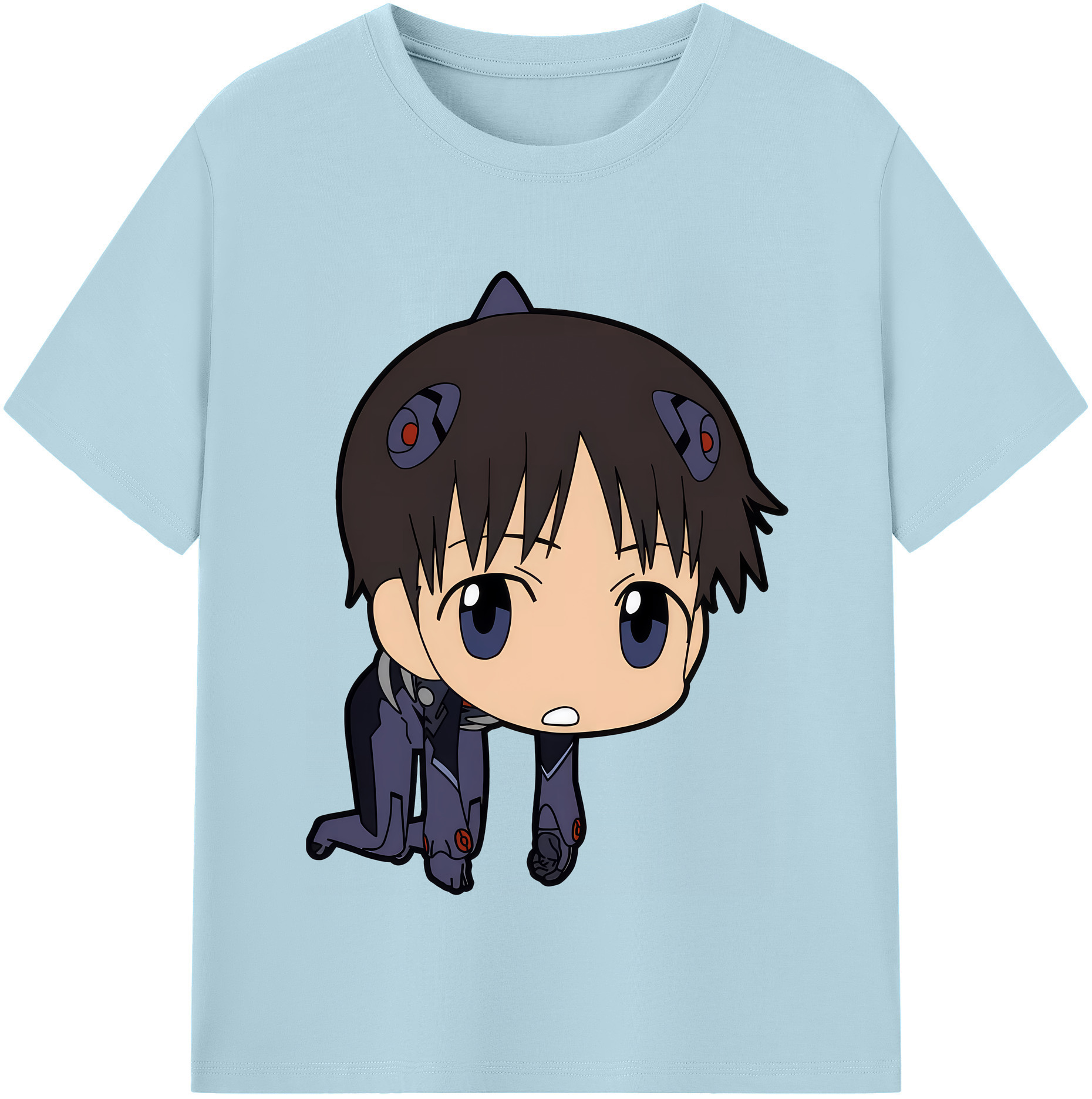 （画像用） EVA 新世紀エヴァンゲリオン 綿100％半袖Tシャツ（フロントプリント）
